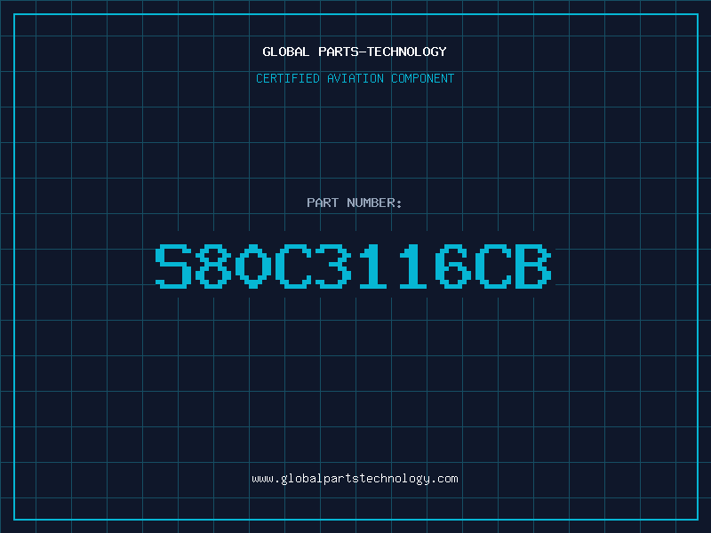 Aviation Part S80C3116CB