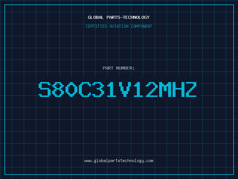 Aviation Part S80C31V12MHZ