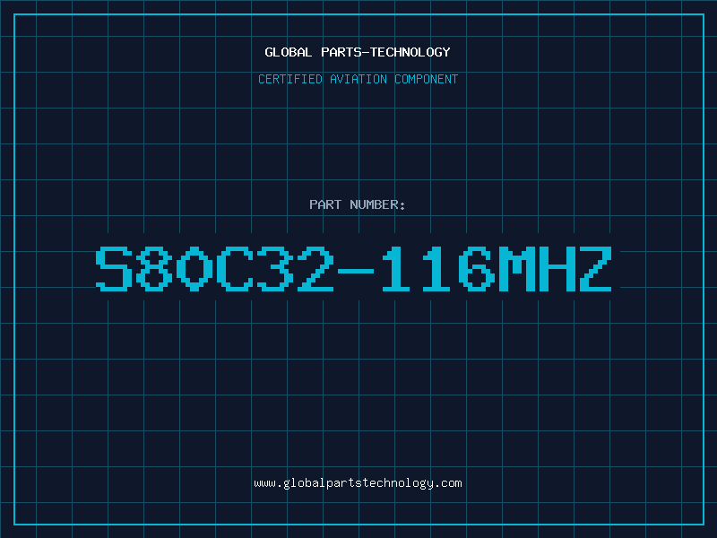 Aviation Part S80C32-116MHZ