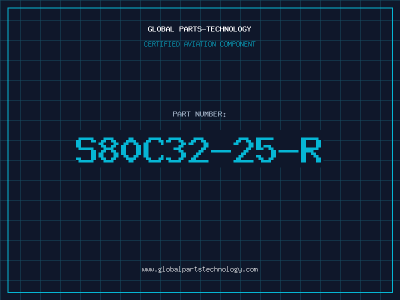 Aviation Part S80C32-25-R