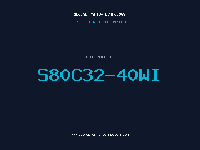 Aviation Part S80C32-40WI