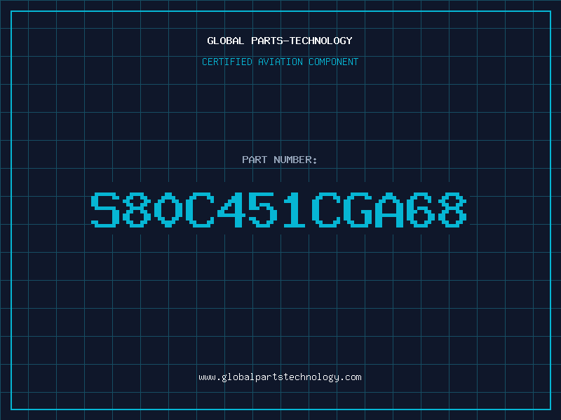 Aviation Part S80C451CGA68
