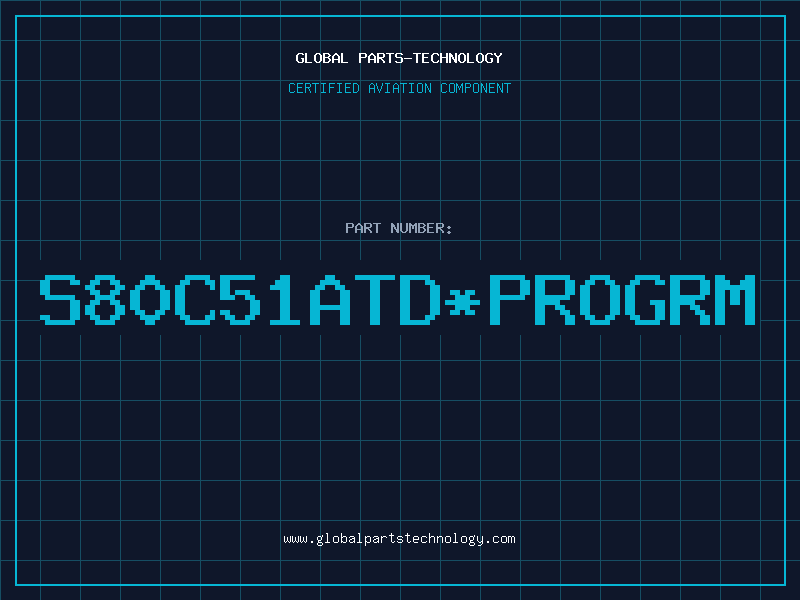 Aviation Part S80C51ATD*PROGRM