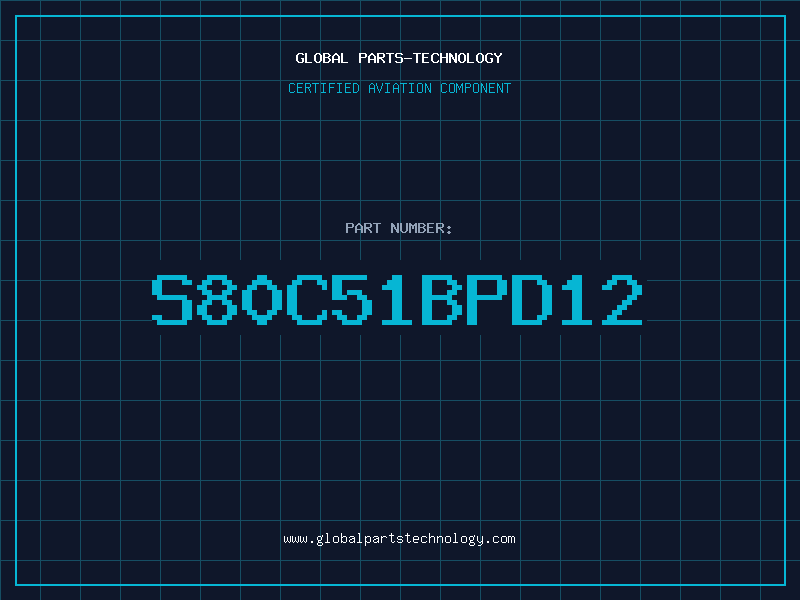 Aviation Part S80C51BPD12