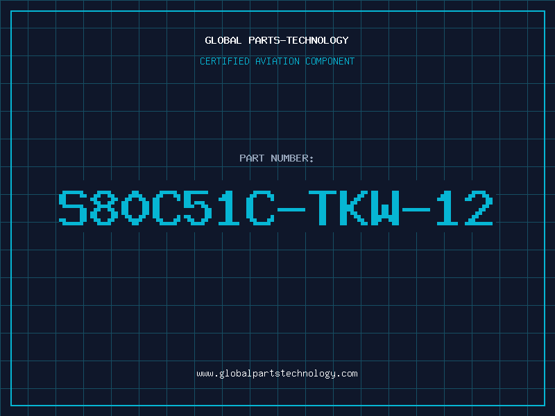 Aviation Part S80C51C-TKW-12