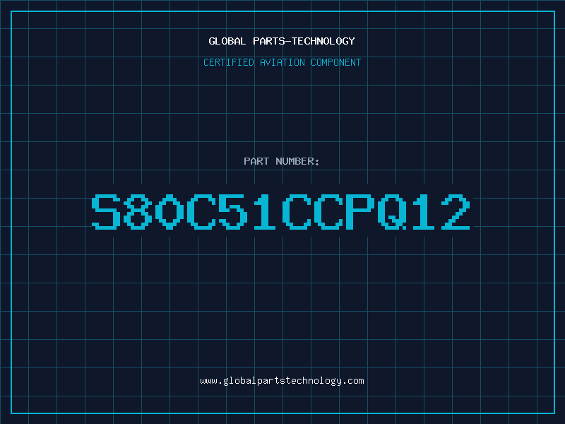Aviation Part S80C51CCPQ12
