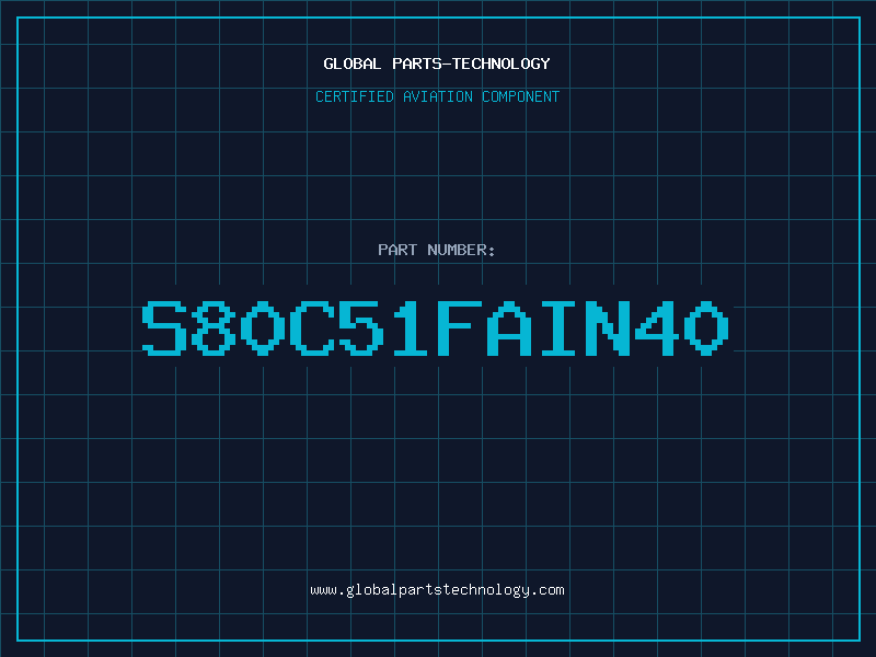 Aviation Part S80C51FAIN40
