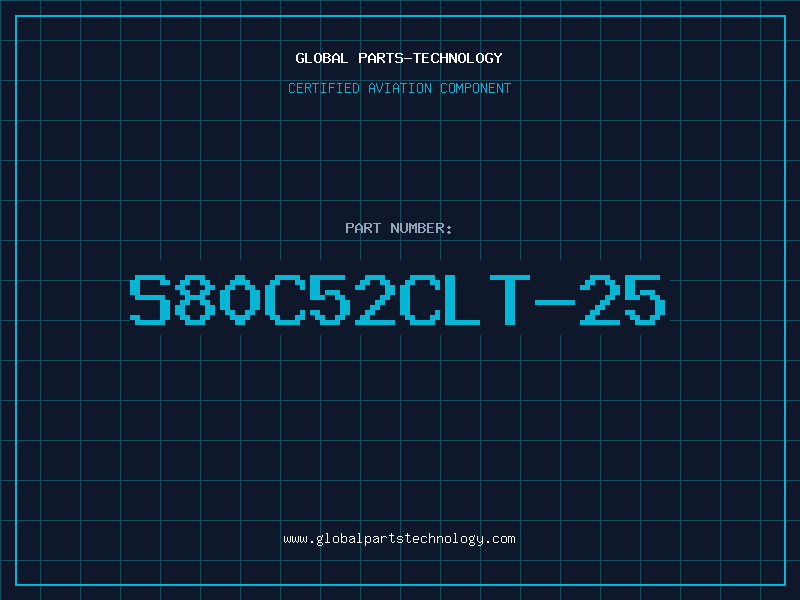 Aviation Part S80C52CLT-25