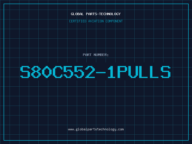 Aviation Part S80C552-1PULLS