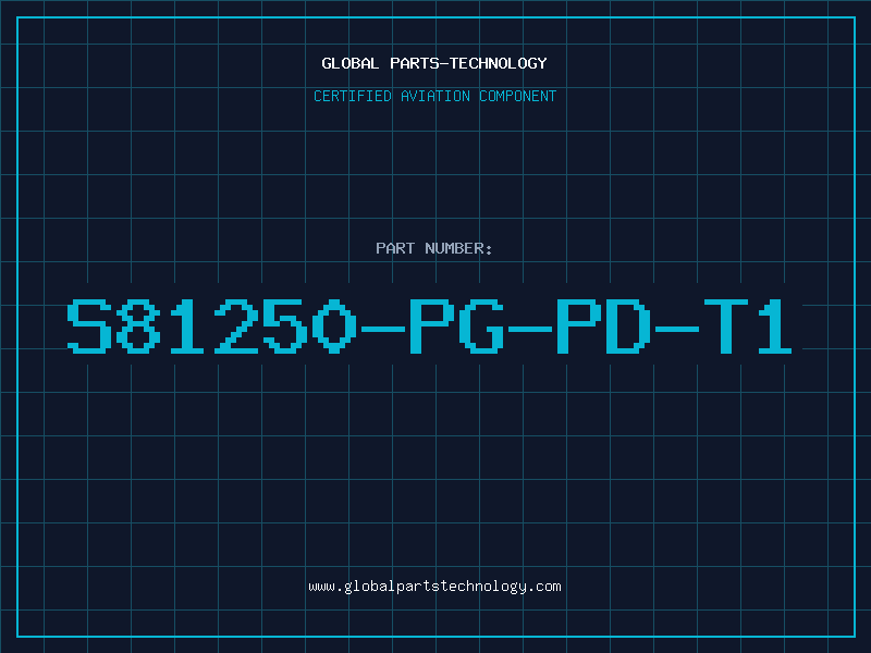 Aviation Part S81250-PG-PD-T1