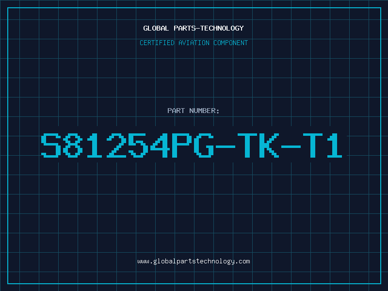 Aviation Part S81254PG-TK-T1