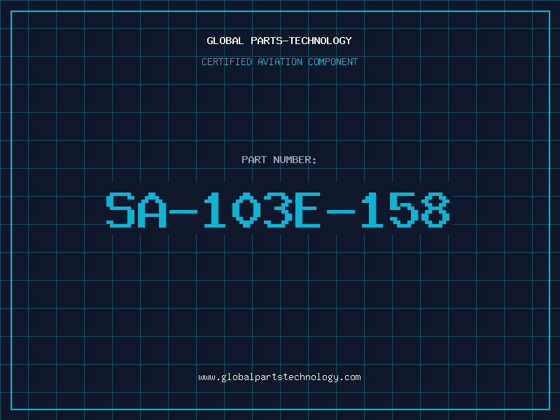 Aviation Part SA-103E-158