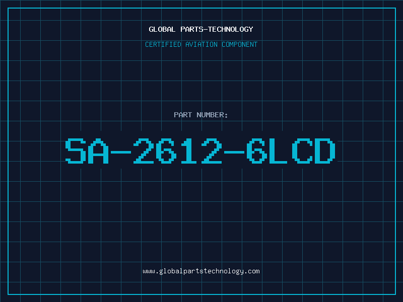 Aviation Part SA-2612-6LCD