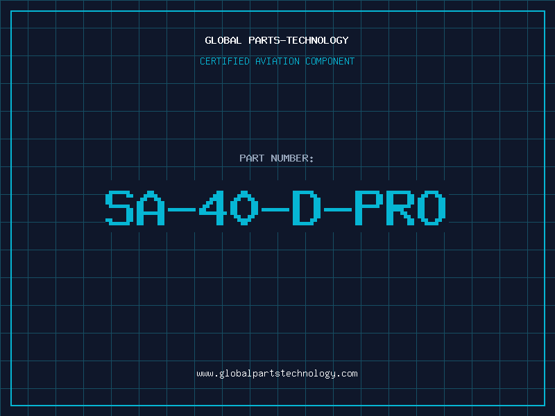 Aviation Part SA-40-D-PRO