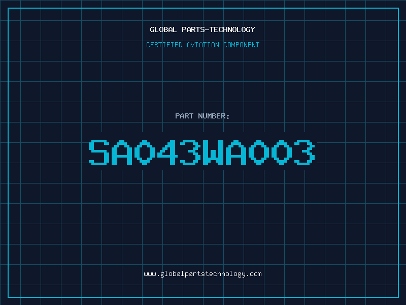 Aviation Part SA043WA003