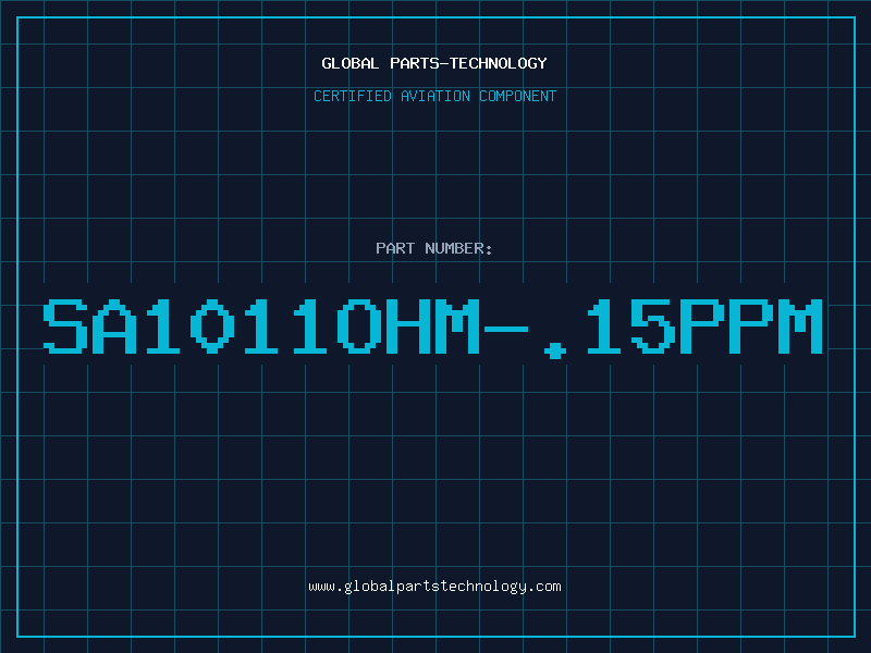 Aviation Part SA1011OHM-.15PPM