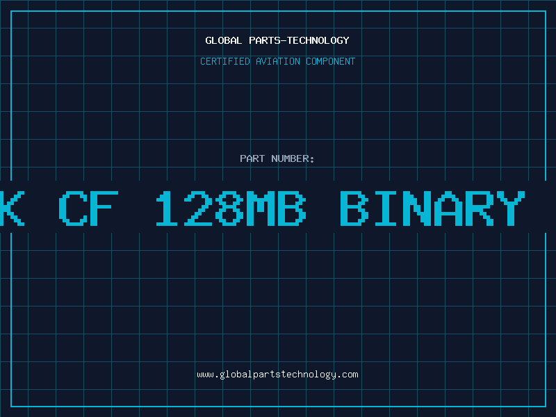 Aviation Part SANDISK CF 128MB Binary ATHENS