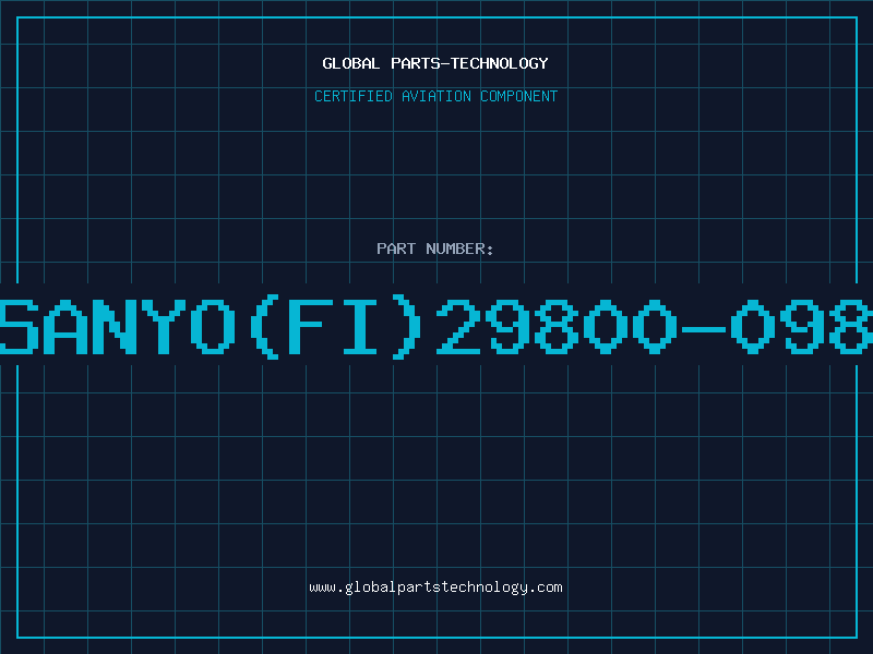 Aviation Part SANYO(FI)29800-098