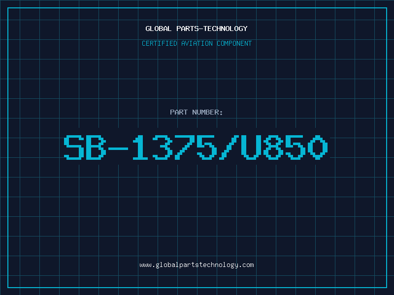 Aviation Part SB-1375/U850