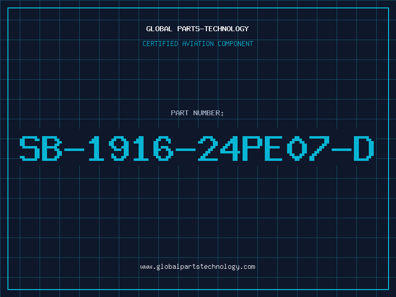 Aviation Part SB-1916-24PE07-D