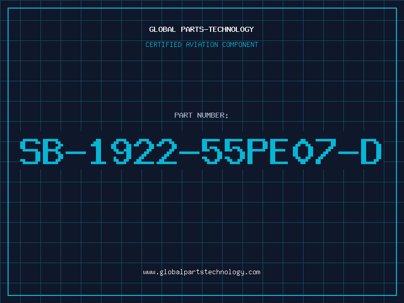 Aviation Part SB-1922-55PE07-D