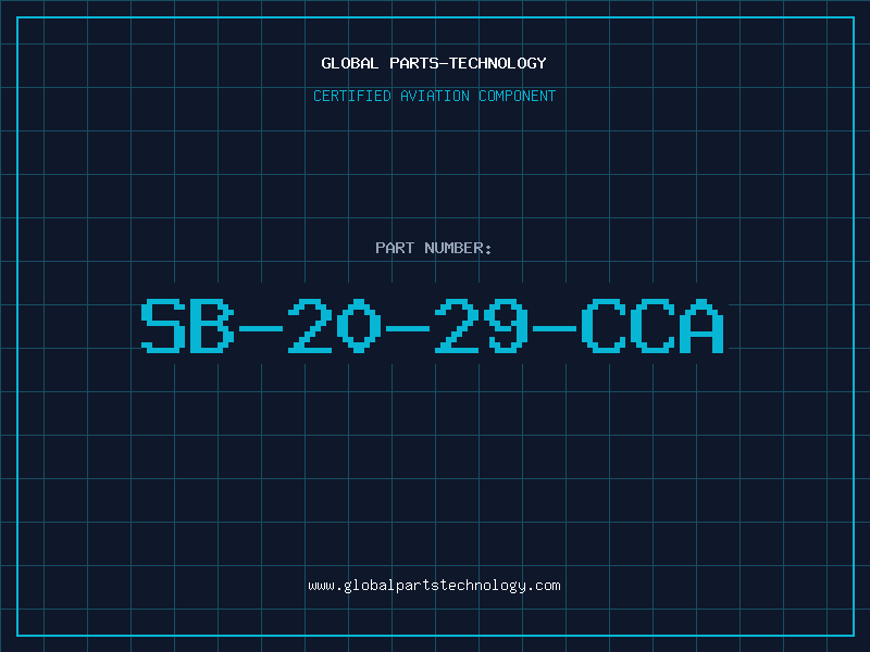 Aviation Part SB-20-29-CCA