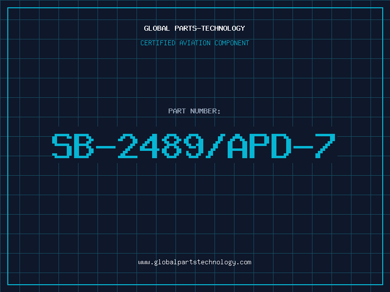 Aviation Part SB-2489/APD-7
