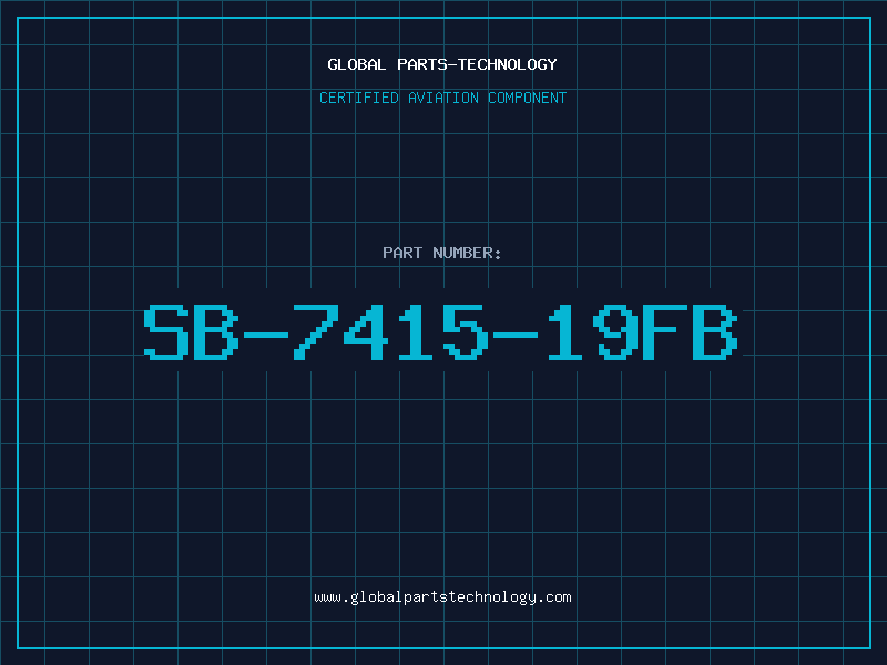 Aviation Part SB-7415-19FB