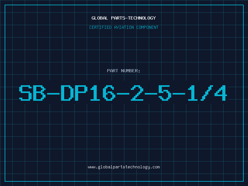 Aviation Part SB-DP16-2-5-1/4