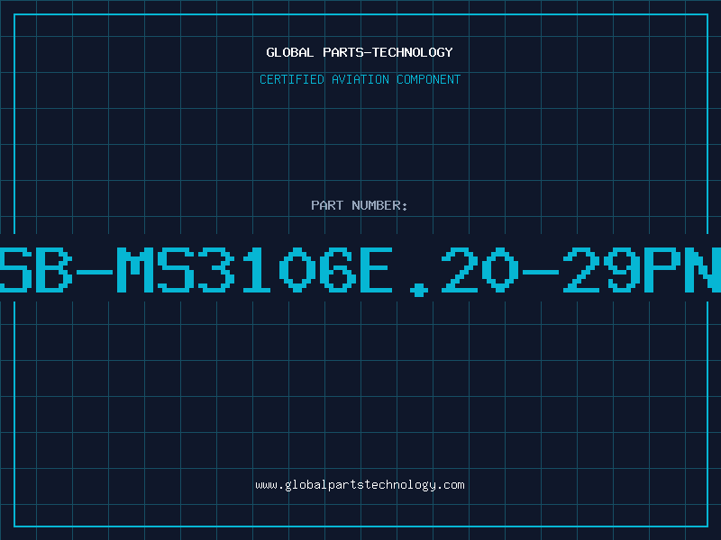 Aviation Part SB-MS3106E.20-29PN
