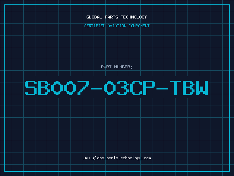 Aviation Part SB007-03CP-TBW