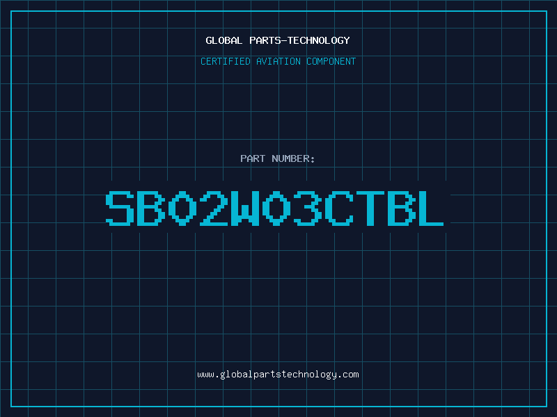 Aviation Part SB02W03CTBL