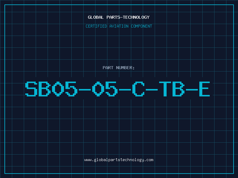 Aviation Part SB05-05-C-TB-E