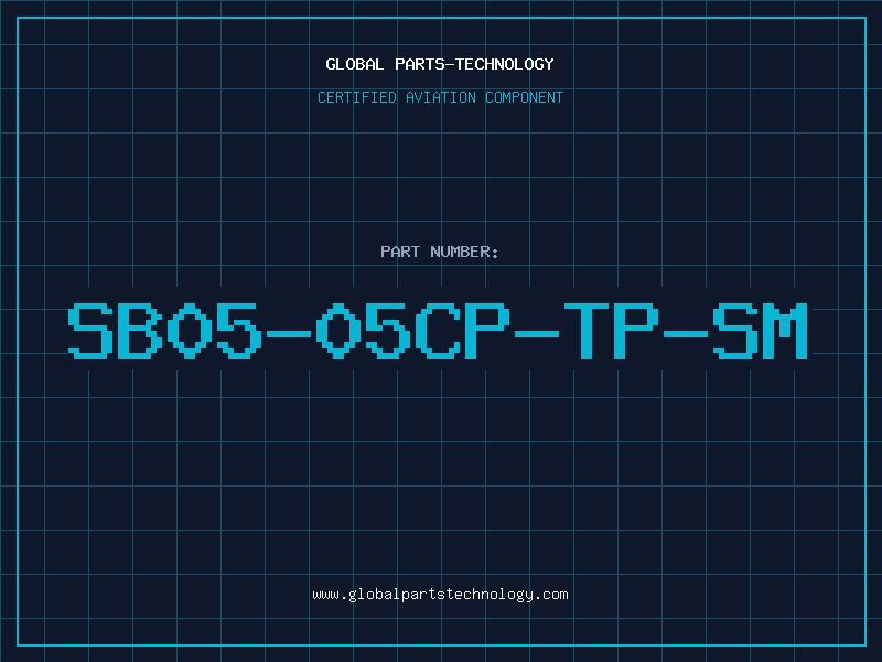 Aviation Part SB05-05CP-TP-SM