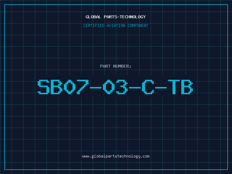 Aviation Part SB07-03-C-TB