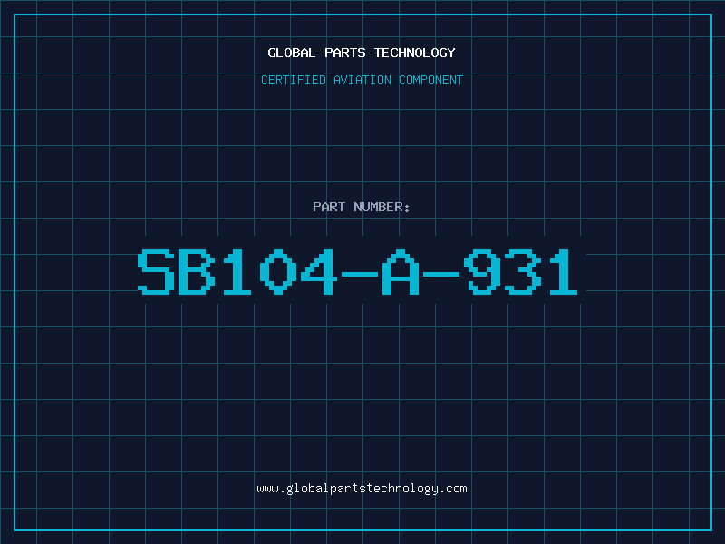 Aviation Part SB104-A-931