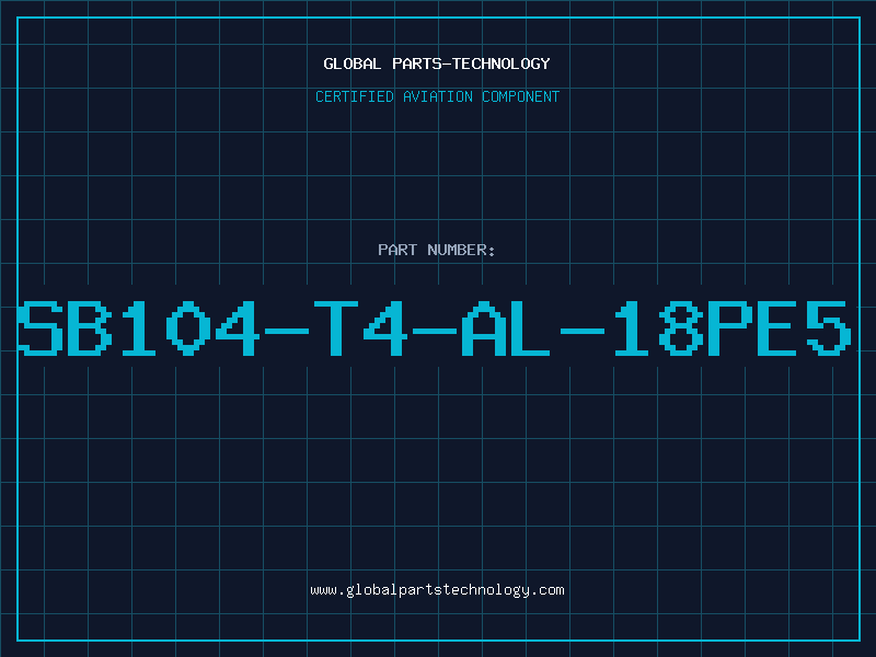 Aviation Part SB104-T4-AL-18PE5