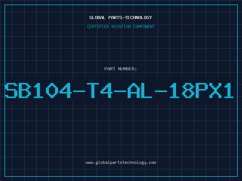 Aviation Part SB104-T4-AL-18PX1