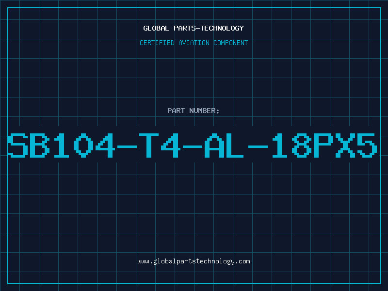 Aviation Part SB104-T4-AL-18PX5