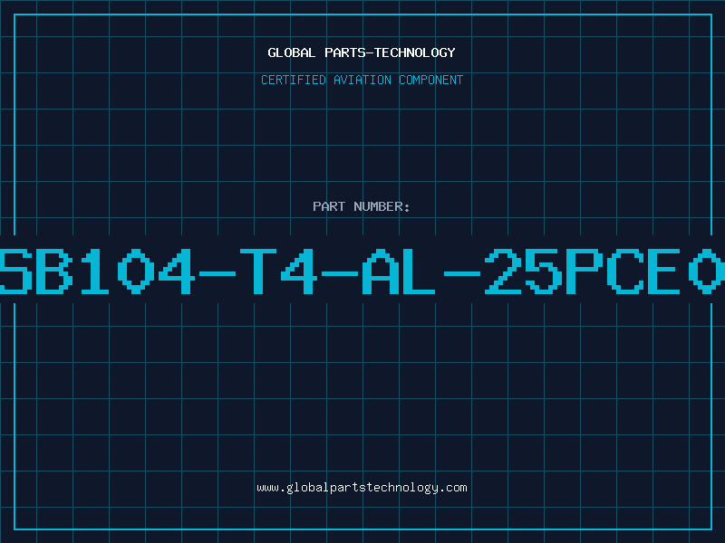 Aviation Part SB104-T4-AL-25PCE0
