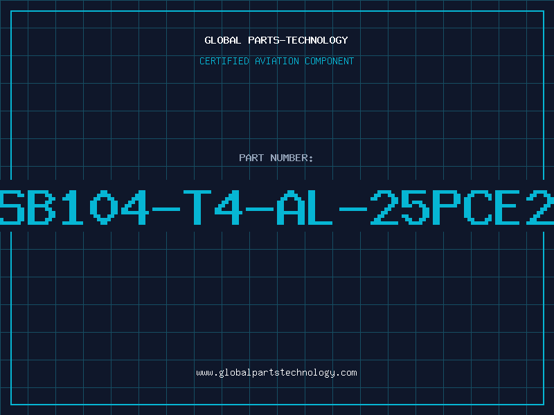 Aviation Part SB104-T4-AL-25PCE2