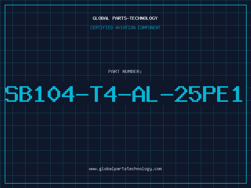 Aviation Part SB104-T4-AL-25PE1