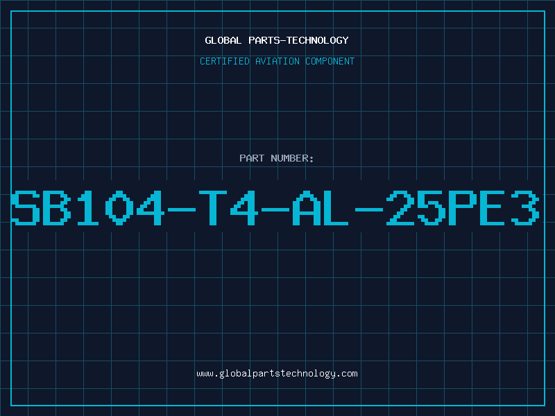 Aviation Part SB104-T4-AL-25PE3