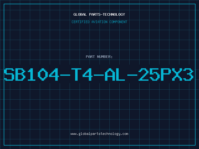 Aviation Part SB104-T4-AL-25PX3