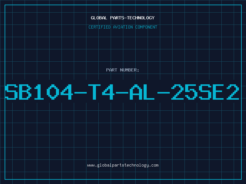 Aviation Part SB104-T4-AL-25SE2