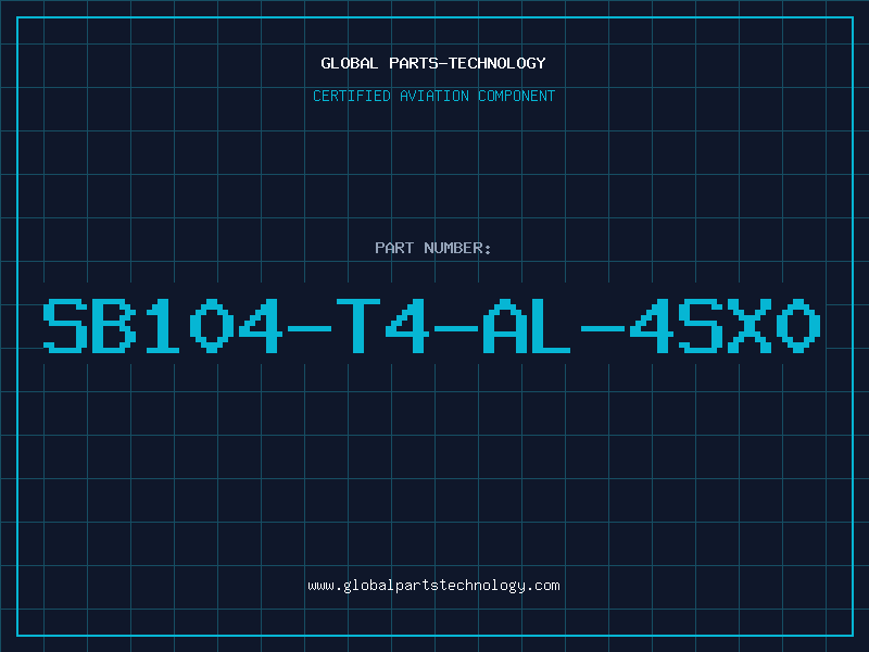 Aviation Part SB104-T4-AL-4SX0