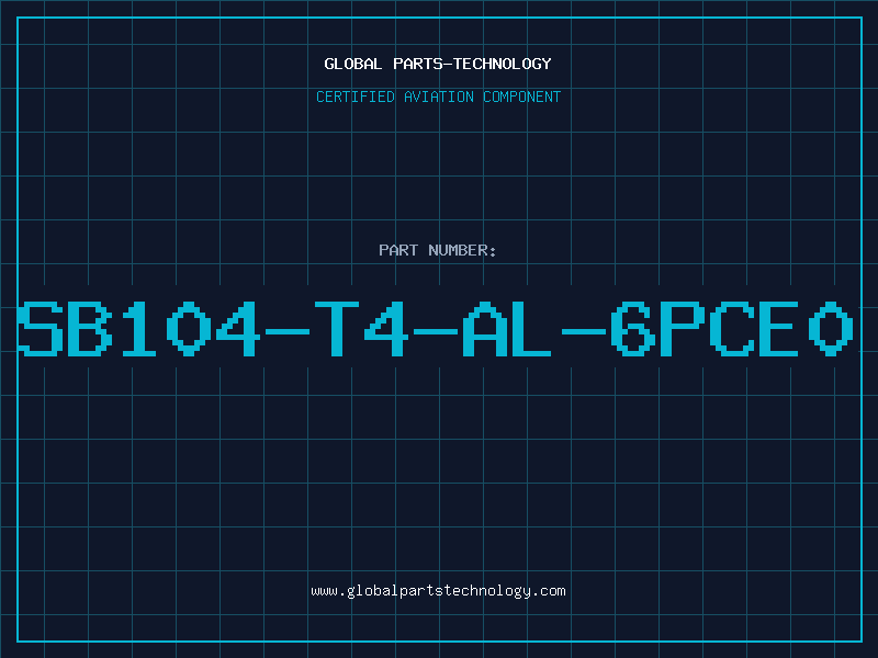 Aviation Part SB104-T4-AL-6PCE0