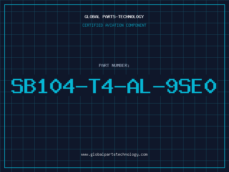 Aviation Part SB104-T4-AL-9SE0