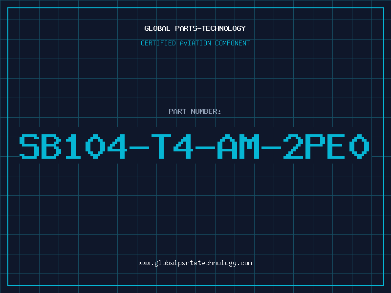 Aviation Part SB104-T4-AM-2PE0
