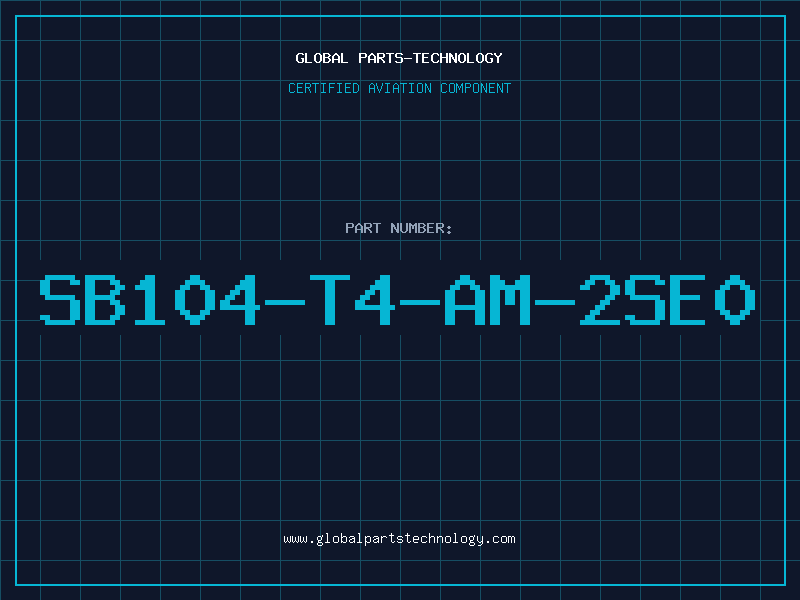 Aviation Part SB104-T4-AM-2SE0